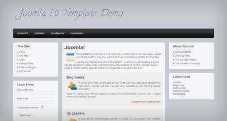 Clean Style darmowa templatka Joomla 1.6